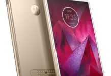 Lenovo анонсировала смартфон Moto Z2 Force с новыми модулями